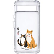 ABF26919P8A [Google Pixel 8a用 しばたさんハイブリッドケース しばみやコンビ 公式ライセンス品]