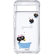 ABF26925P8A [Google Pixel 8a用 ネコマンジュウハイブリッドケース バスタイム 公式ライセンス品]