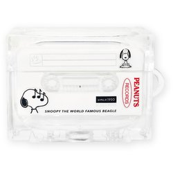 AirPods Pro（Pro 2/第1世代）対応 カセットテープ型ケース ピーナッツ SNGG-73A