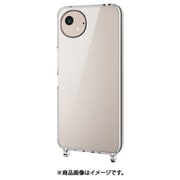 PM-S241HVCKSHCR [AQUOS wish4 SH-52E用 ケース ハイブリッド カバー 衝撃吸収 カメラレンズ保護設計 ショルダーストラップホール付 クリア]