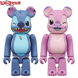 BE＠RBRICK Lilo & Stitch：The Series STITCH＆ANGEL 2PCS SET [塗装済完成品フィギュア 全高約70mm]