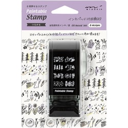 スタンプ 回転印 ダイヤル つながる柄 35581006