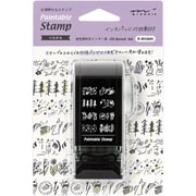 スタンプ 回転印 ダイヤル つながる柄 35581006