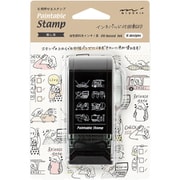 スタンプ 回転印 ダイヤル 推し活柄 35584006