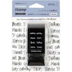 スタンプ 回転印 ダイヤル タイトル柄 35588006