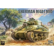 BT047 1/35 アメリカ中戦車 M4A1 シャーマン 中期型 [組立式プラスチックモデル 2025年2月再生産]