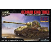 WS55002R 1/72 WW.II ドイツ軍 キングタイガー SS第501重戦車大隊 1944年12月 アルデンヌ [組立式プラスチックモデル]