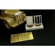 HAUHLX48412 1/48 イギリス 2トン 4×2 野戦救急車用 フロントグリル（タミヤ用） [ディテールアップパーツ]