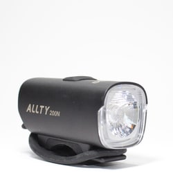 自転車用フロントライト 200ルーメン ALLTY 200N - MATTE BLACK