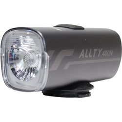 自転車用フロントライト 400ルーメン ALLTY 400N - BLACK GRAY