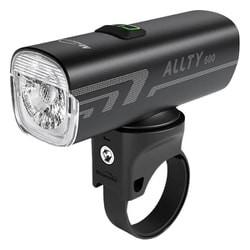 自転車用フロントライト 600ルーメン ALLTY 600 BLACK