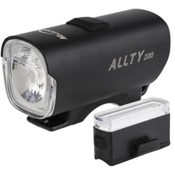 自転車用フロントライト＋テールライト ALLTY 200 ＋ SEEMEE 20V2.0 COMBO