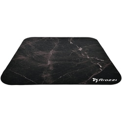フロアマット ZONA Quattro Floor Pad Black Marble 116cm×116cm 大理石調黒 ブラック＆マーブル AZ-ZONA-QTRO-BKM