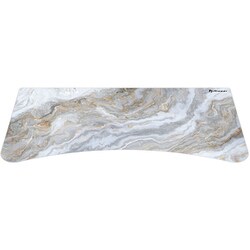 デスクマット（ゲーミングデスクARENA用交換マット） Arena Desk Pad D032 White Marble ゆったり幅160cm 大理石調白 ホワイト＆マーブル ARENA-D032