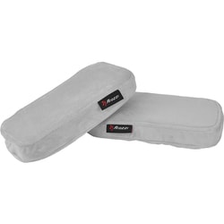 低反発アームレストカバー Memory Foam Armrest Pads Grey 汎用タイプ アームレストカバー グレー AZ-MFPAD-GY