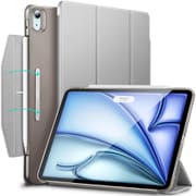 iPad Air 11インチ(M3/M2、2025/2024) iPad Air 第5/4世代(2022/2020)専用 Pencil対応 360°保護ケース ESR Ascend Trifold iPad Air 11 M2 - Grey