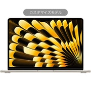 MacBook Air 13インチ M3チップ（8コアCPU、10コアGPU）/16GBユニファイドメモリ/SSD 256GB/30W USB-C電源アダプタ/Touch ID搭載バックライトMagic Keyboard - 日本語（JIS）/カスタマイズモデル（CTO） スターライト Z1BA0019H