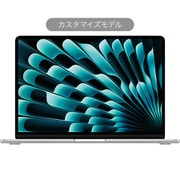 MacBook Air 13インチ M3チップ（8コアCPU、8コアGPU）/8GBユニファイドメモリ/SSD 256GB/30W USB-C電源アダプタ/Touch ID搭載バックライトMagic Keyboard - 英語（US）/カスタマイズモデル（CTO） シルバー Z1B80008T