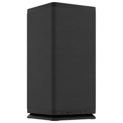 Mood Black ファブリック外装採用 超省スペースサイズ ミニタワー Mini-ITX PCケース ブラック FD-C-MOD1N-02