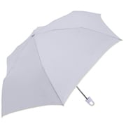 折りたたみ傘 晴雨兼用 カラビナ付手元折傘 55cm 手開き式 BLGY 122957