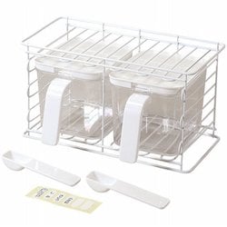 ブランキッチン 調味料ラック ストッカー2個付 縦・横兼用 HC-0471