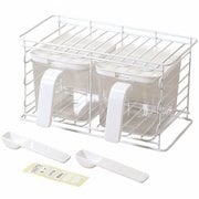 HC-0471 [ブランキッチン 調味料ラック ストッカー2個付 縦・横兼用]