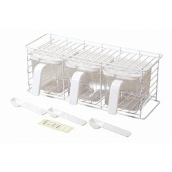 ブランキッチン 調味料ラック ストッカー3個付 縦・横兼用 HC-0472