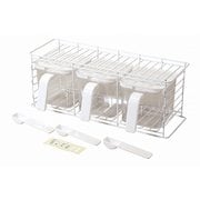 HC-0472 [ブランキッチン 調味料ラック ストッカー3個付 縦・横兼用]