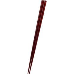塗箸 22.5cm 食洗対応 日本製 スレッドレッド LA-175