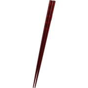 塗箸 22.5cm 食洗対応 日本製 スレッドレッド LA-175