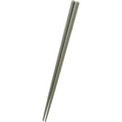 塗箸 23cm 食洗対応 グレー LA-177