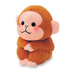 8202-979 まねまね ぬいぐるみ オサル [キャラクターグッズ]