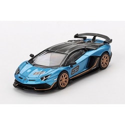 MGT00784-L 1/64 ランボルギーニ アヴェンタドール SVJ 63 ブルーエーギル 左ハンドル [ダイキャストミニカー]