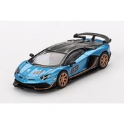 MGT00784-R 1/64 ランボルギーニ アヴェンタドール SVJ 63 ブルーエーギル 右ハンドル [ダイキャストミニカー]