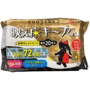WR-W2001 [SOUJIKKO 映え床キープくん 約縦29cm×横20cm 20枚 白]