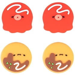G-NS-TG-RY-OB [Switch/EL/Lite用 アナログスティックカバー たこ焼き]