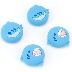 G-NS-TG-BL-SH [Switch/EL/Lite用 アナログスティックカバー サメ君]