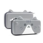 G-NS-HC-TCE-GA [Switch/EL用 ネコミミ6CM 収納ケース グレー]