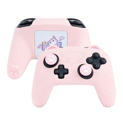 G-NSPRO-SS-LSR-PI-CC [PROコン用 猫肉球 コントローラカバー ピンク]