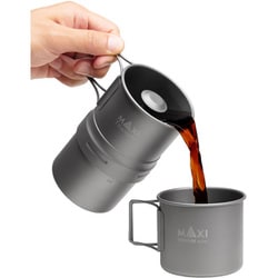 マキシ　コーヒーメーカー　チタン MAXI SAM COFFEE MAKER マキシ コーヒーメーカー チタン MAXI SAM COFFEE MAKER Amazon