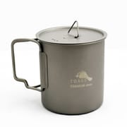 CUP-450-C [チタンカップ 450ml（蓋付き）]