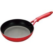 セラフォート フライパン 26cm IH ガス火対応 ブラック レッド CFF-26A-BRD