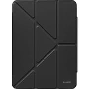 iPad Air 11インチ (M2/3)(2024-2025)/iPad Air 10.9インチ 第4/5世代(2020/2022)/iPad Pro 11インチ 第4/3/2/1世代(2022/2021/2020/2018)用 HUEX FOLIO ケース BLACK L_IPA24S_HF_BK