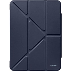 iPad Air 11インチ （M2/3）（2024-2025）/iPad Air 10.9インチ 第4/5世代（2020/2022）/iPad Pro 11インチ 第4/3/2/1世代（2022/2021/2020/2018）用 HUEX FOLIO ケース NAVY L_IPA24S_HF_NV