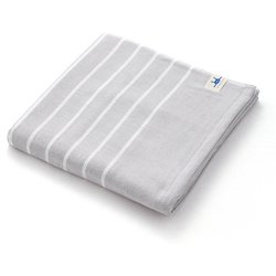 瀬戸内逸品 瀬戸内朝霧（asagiri） バスタオル 60cm×110cm グレー 27-1083280