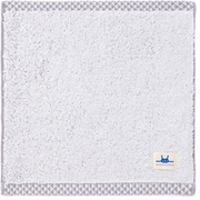 27-1041080 [瀬戸内逸品 瀬戸内白波（shiranami） ウォッシュタオル 34cm×35cm グレー]