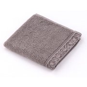 10-0581060 [今治タオル 光彩 ウォッシュタオル 34cm×35cm グレー]