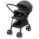 A型ベビーカー 両対面式 LUXUNA Cushion AG（ラクーナ クッションAG） 対象月齢：生後1カ月～36カ月 体重15kg以下 ハイシート オート4輪 イージーベルト搭載 振動吸収設計 片手開閉 グレー GR 2197394