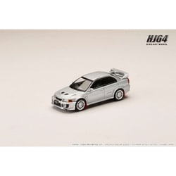 HJ642032AS 1/64 三菱 ランサー GSR エボリューション 5 CP9A 1998 マッドフラップ付き サテライトシルバー [ダイキャストミニカー]