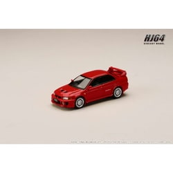 HJ642032AR 1/64 三菱 ランサー GSR エボリューション 5 CP9A 1998 マッドフラップ付き パルマーレッド [ダイキャストミニカー]